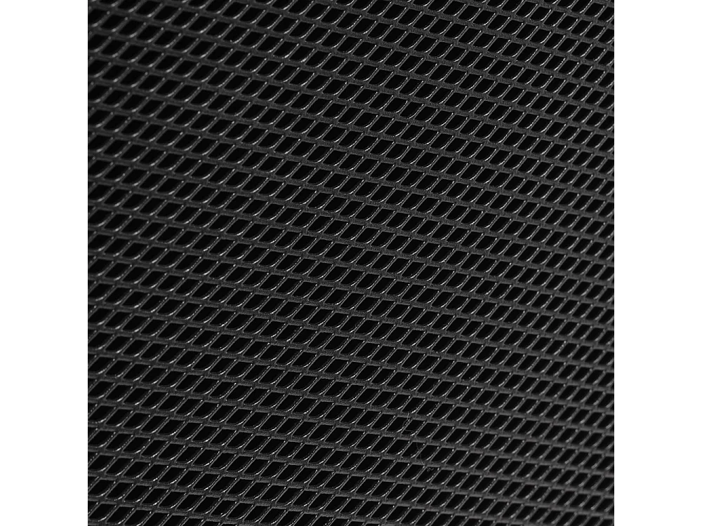 Abel - Buffet 3 portes, 3 niches en métal L120cm : Couleur - Noir