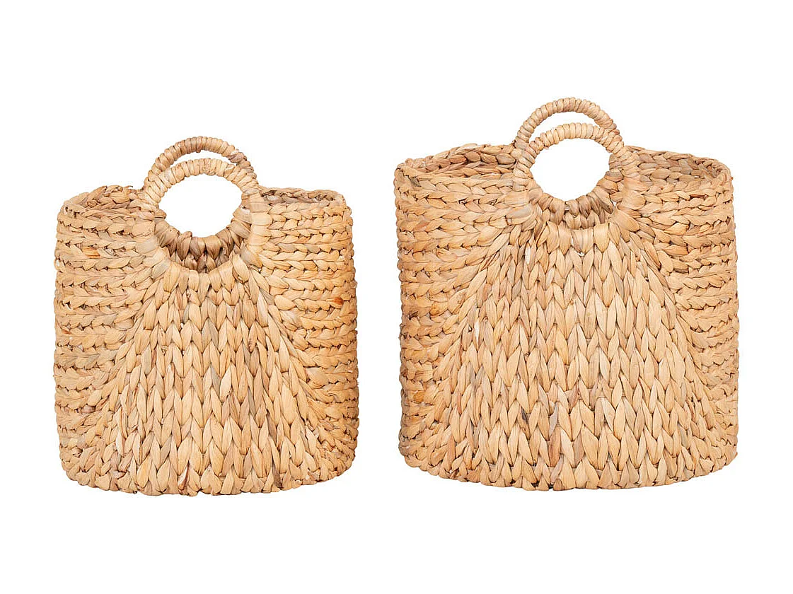 Passo 2 pcs. paniers naturel.