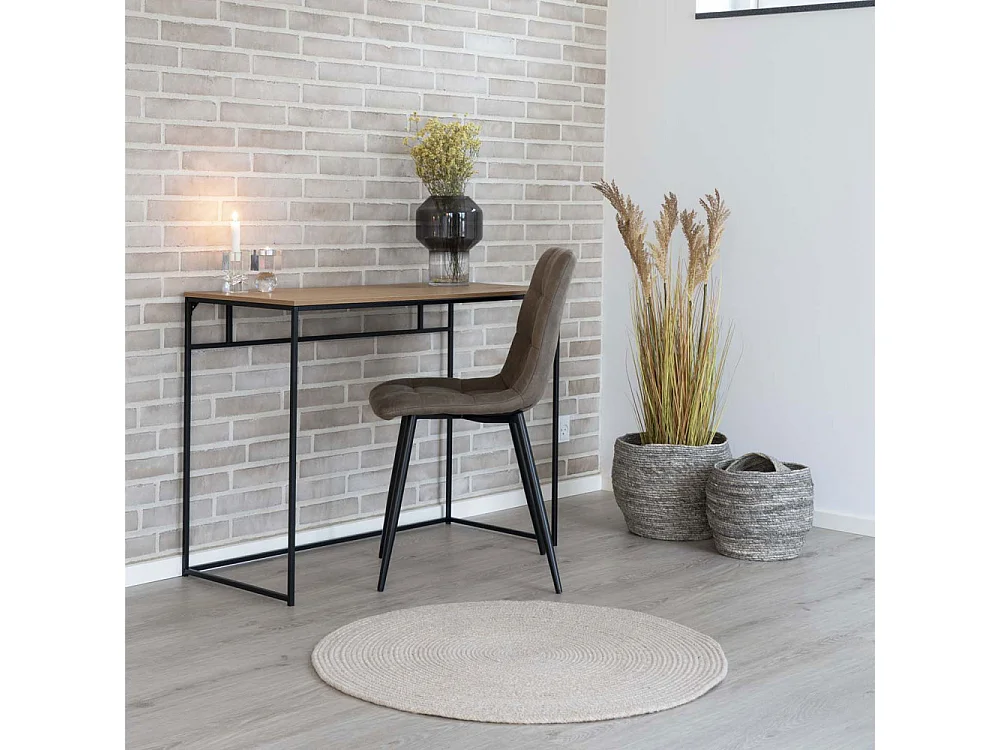 Lot de 3 paniers en feuilles de maïs TIVOLI – Gris naturel