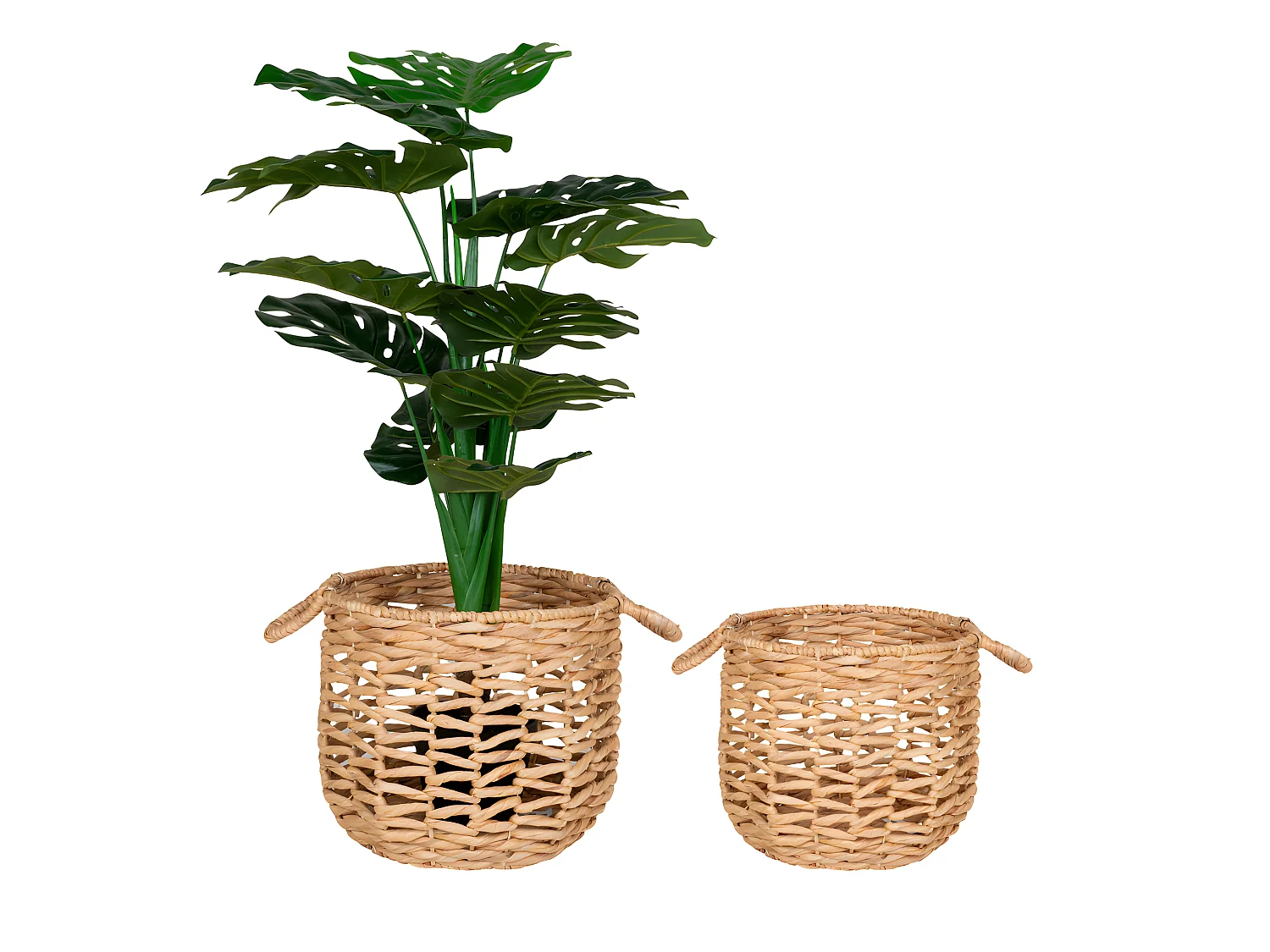 Adra mand Ø30/35cm set van 2 naturel.