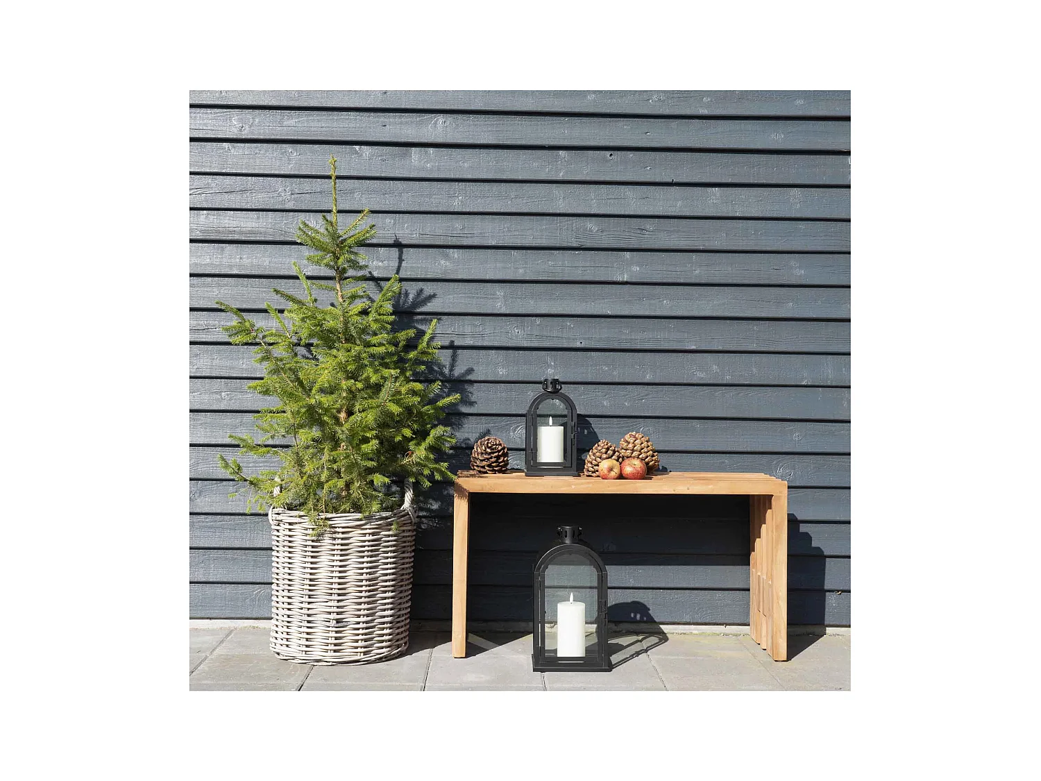 Set van 4 CAOR natuurlijke rotan manden – Boheems design