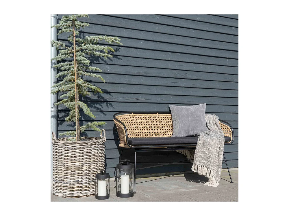 Set van 4 CAOR natuurlijke rotan manden – Boheems design