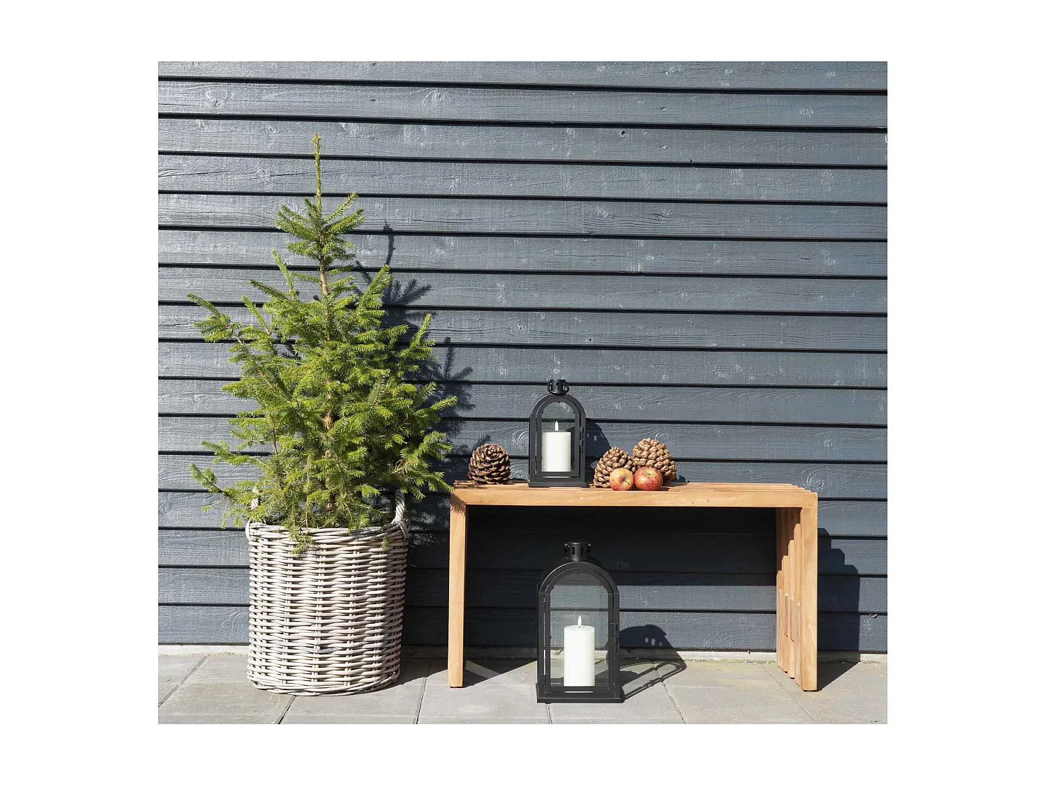 Lot de 4 paniers en rotin naturel CAOR – Design bohème