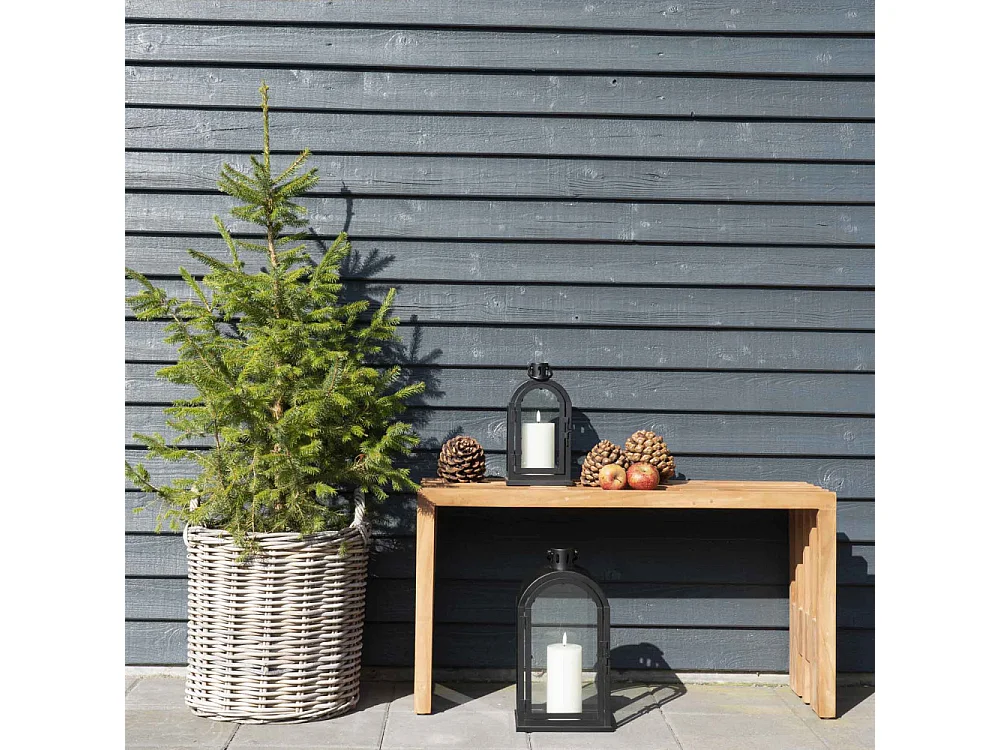 Lot de 4 paniers en rotin naturel CAOR – Design bohème