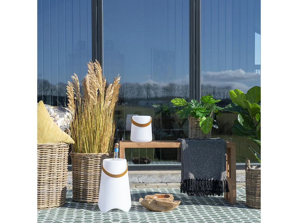 Lot de 4 paniers en rotin naturel CAOR – Design bohème