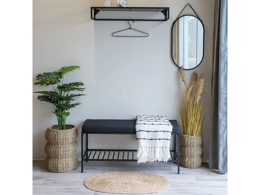 Set van 2 ronde SARBAS manden – Natuurlijk zeegras