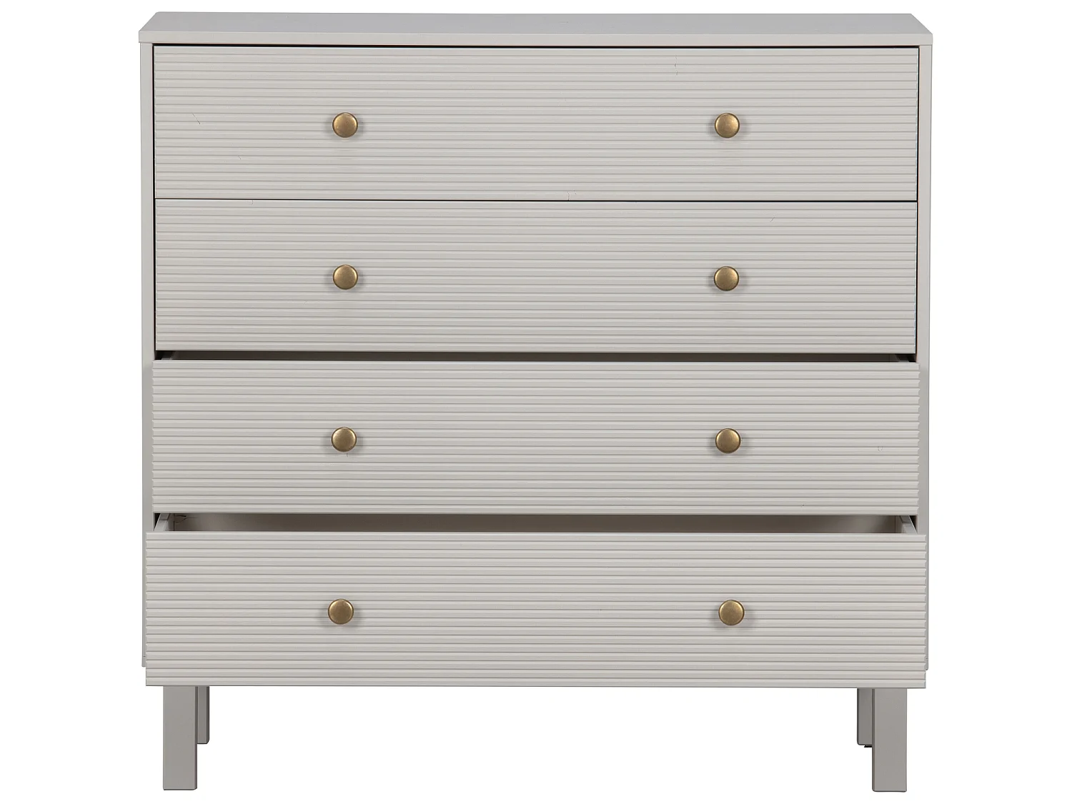Commode 4 tiroirs en pin MADU