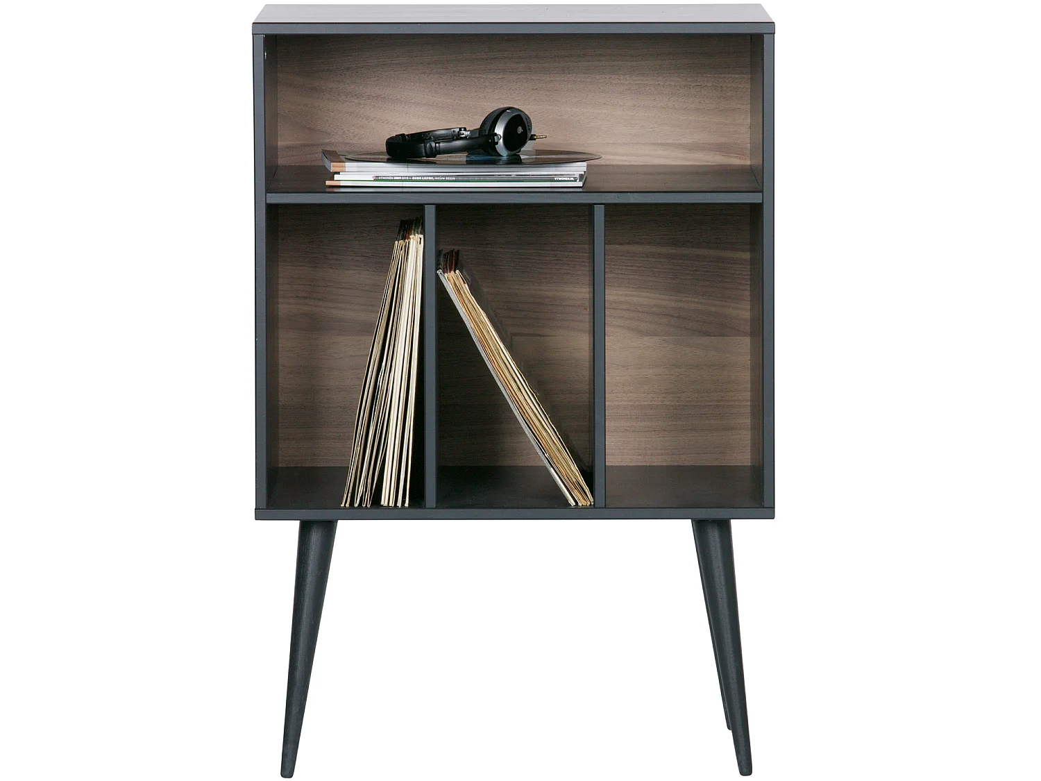 Armoire ouvert basse en pin JAMES