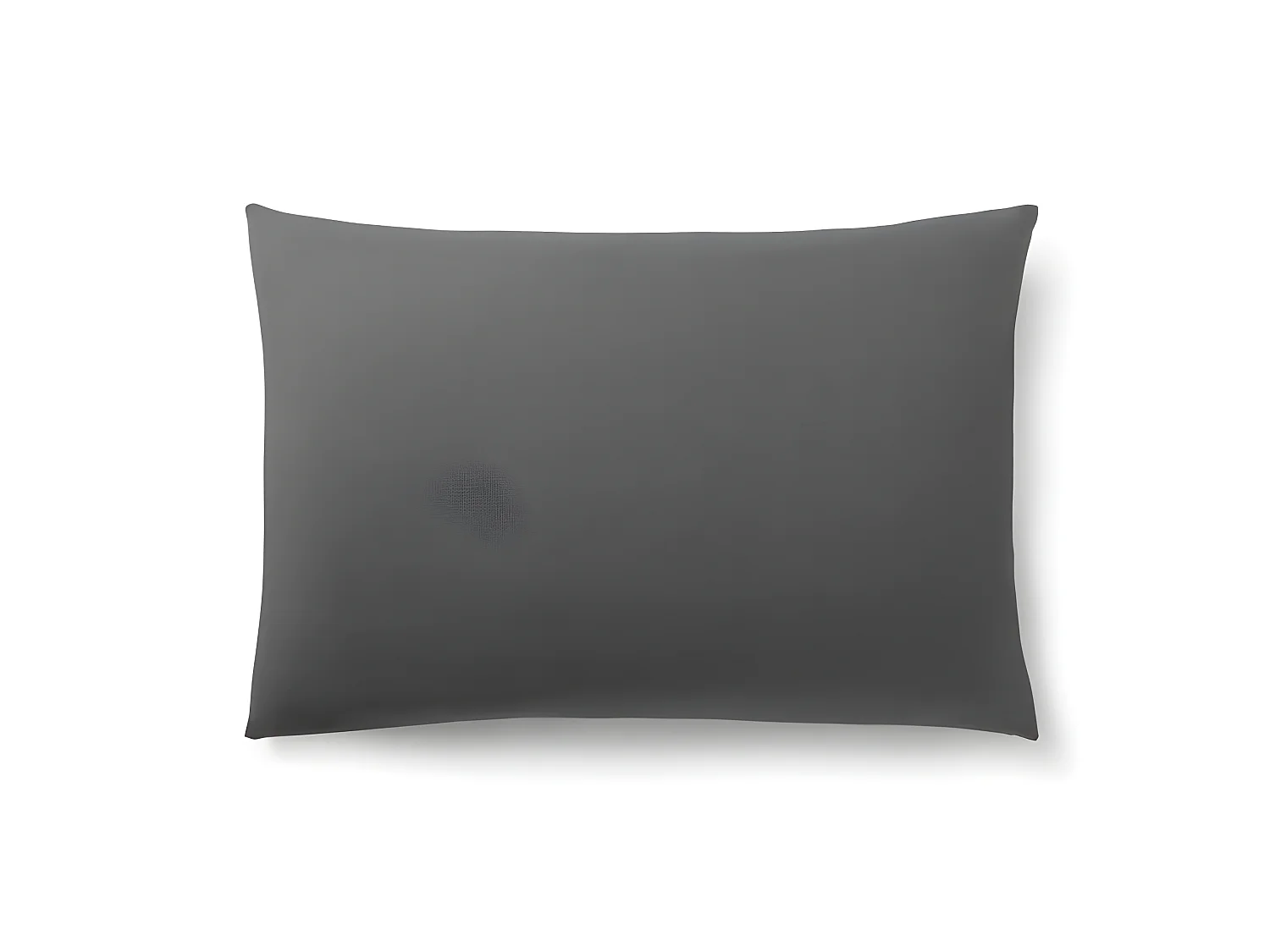 Taie D'oreiller Anthracite 50 X 70 Cm  / 100% Coton / 57 Fils/cm²