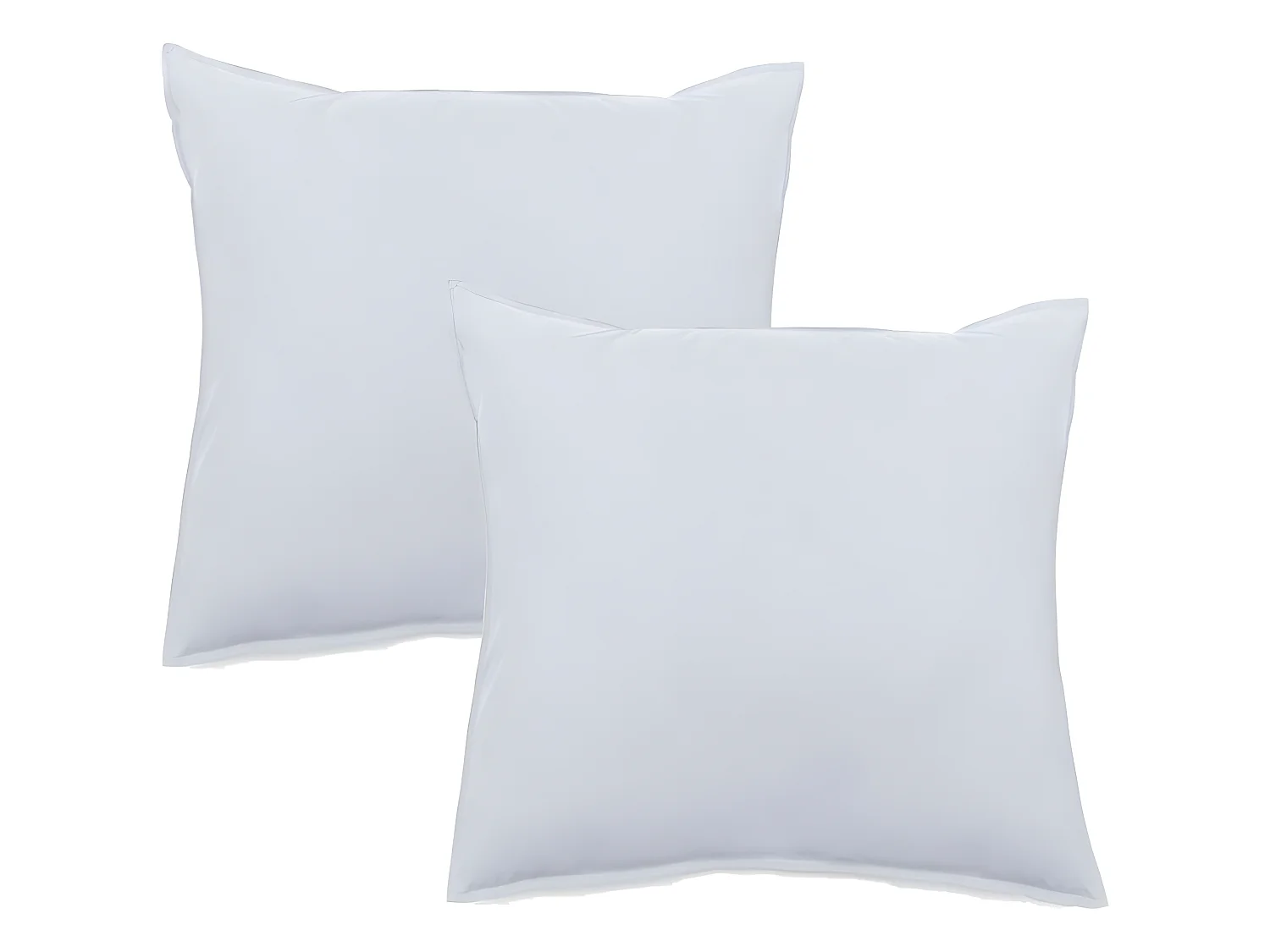 Lot de 2 taies d'oreiller Palace pur coton teint lavé 63 fils/cm² Vent du sud