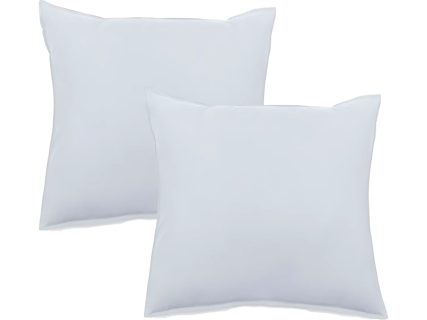 Lot de 2 taies d'oreiller Palace pur coton teint lavé 63 fils/cm² Vent du sud