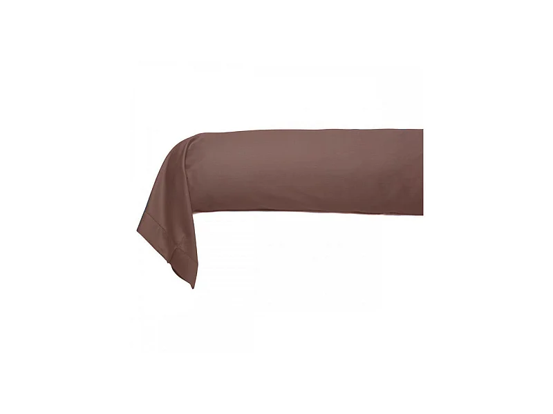 Taie de traversin 100% "Satin de coton Peigné" / 80 fils /cm²