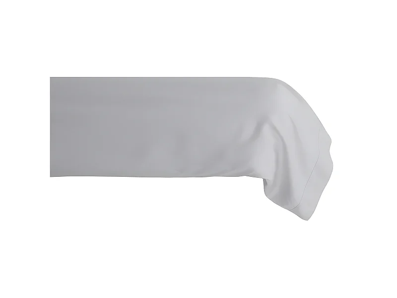 Taie de traversin percale pur coton peigné longues fibres 80 fils/cm² Vent du sud