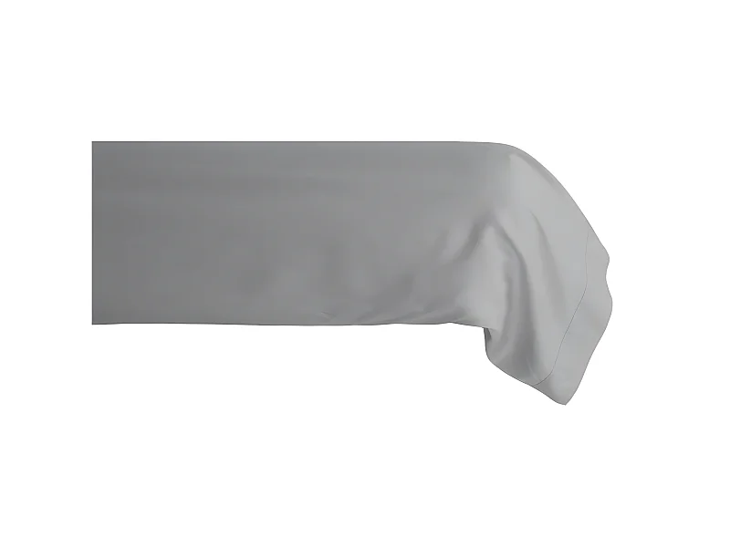 Taie de traversin percale pur coton peigné longues fibres 80 fils/cm² Vent du sud