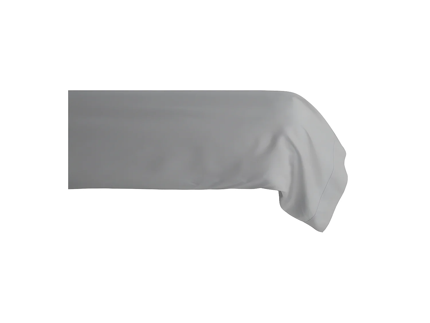 Taie de traversin percale pur coton peigné longues fibres 80 fils/cm² Vent du sud