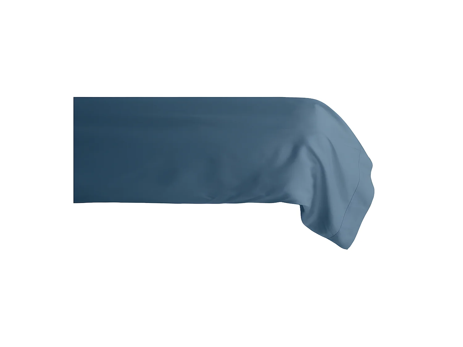 Taie de traversin percale pur coton peigné longues fibres 80 fils/cm² Vent du sud