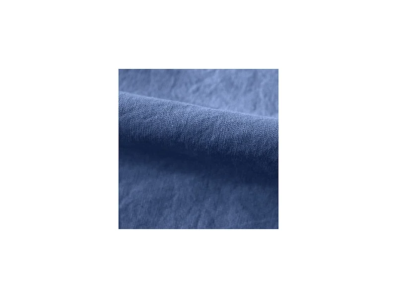 Lot de 2 taies d'oreiller Palace pur coton teint lavé 63 fils/cm² Vent du sud