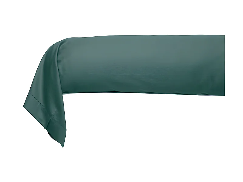 Taie de traversin 100% "Satin de coton Peigné" / 80 fils /cm²