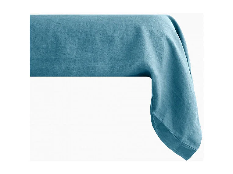 Taie de traversin Palace pur coton teint lavé, 63 fils/cm² Vent du sud