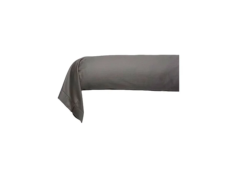 Taie de traversin 100% "Satin de coton Peigné" / 80 fils /cm²