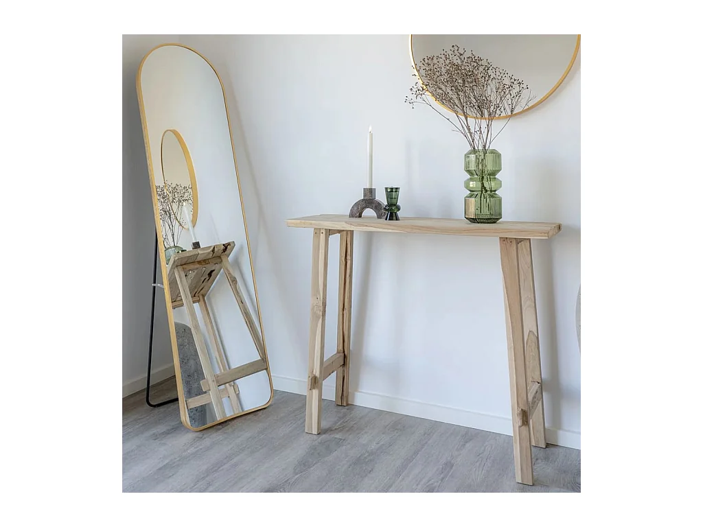 Mesa consola de teca GIRONA