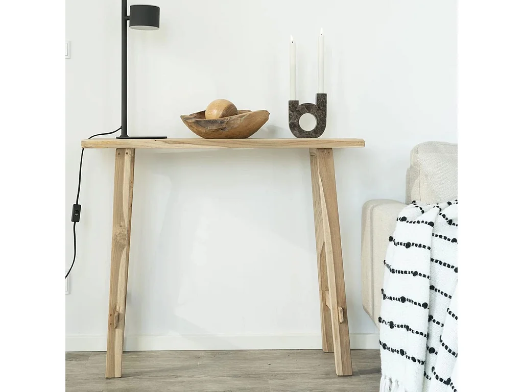 Table console Chantal Naturel