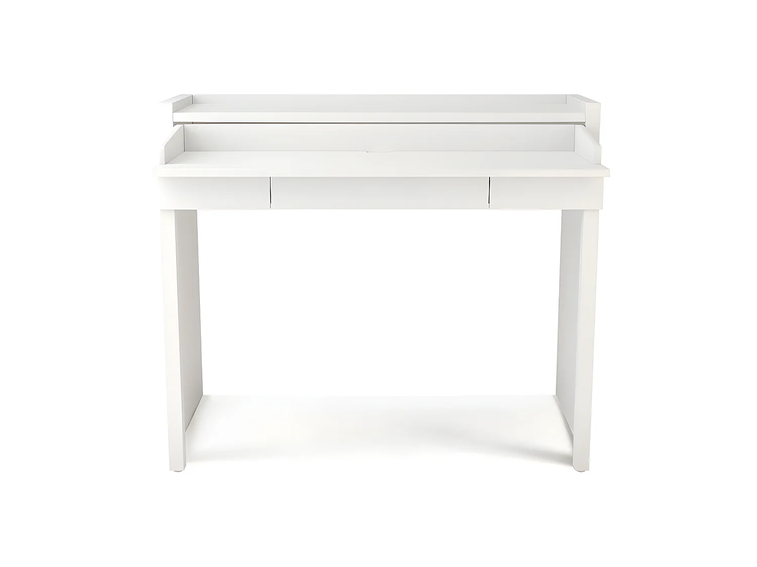 Mel - Console bureau extensible - Blanc