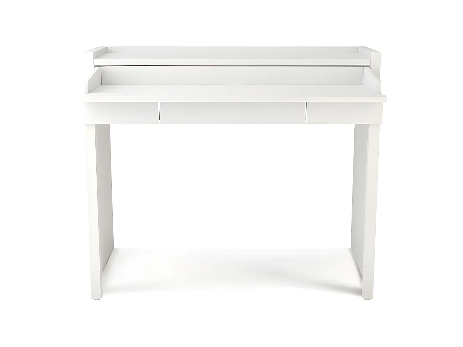 Mel - Console bureau extensible - Blanc