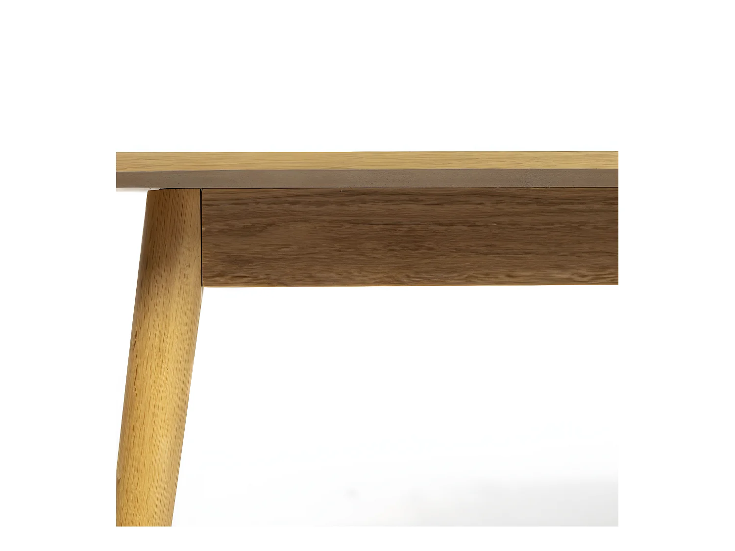 Fabio - Console en bois 120x40cm - Bois clair