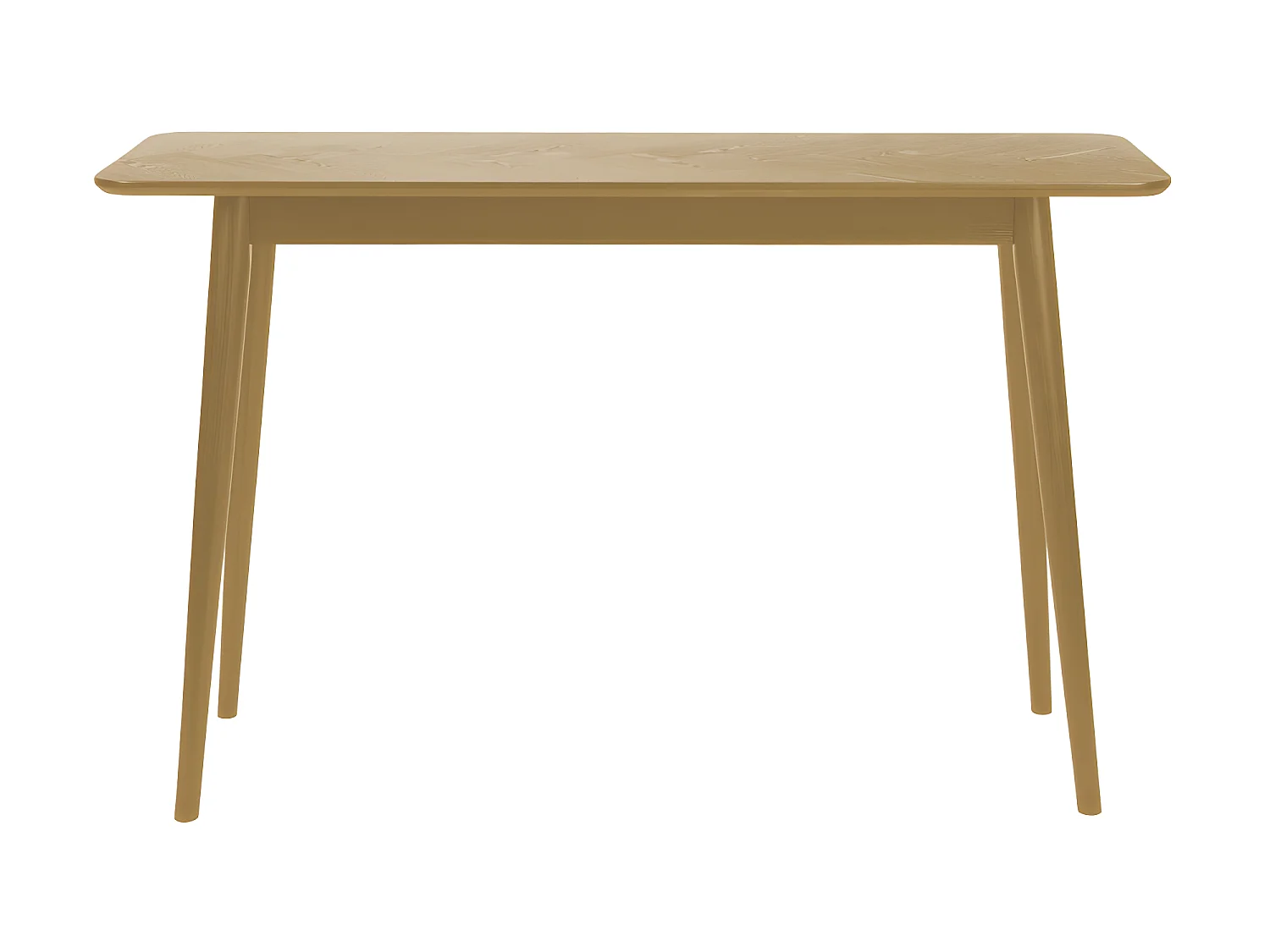 Fabio - Console en bois 120x40cm - Bois clair