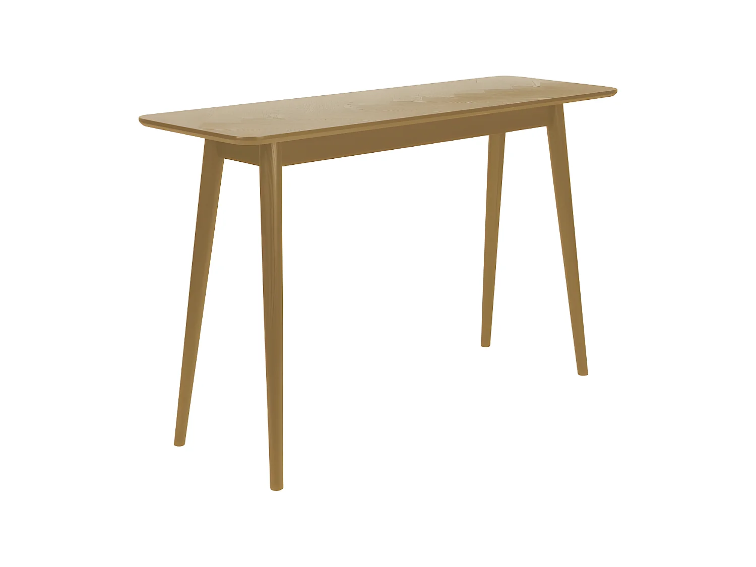 Fabio - Console en bois 120x40cm - Bois clair