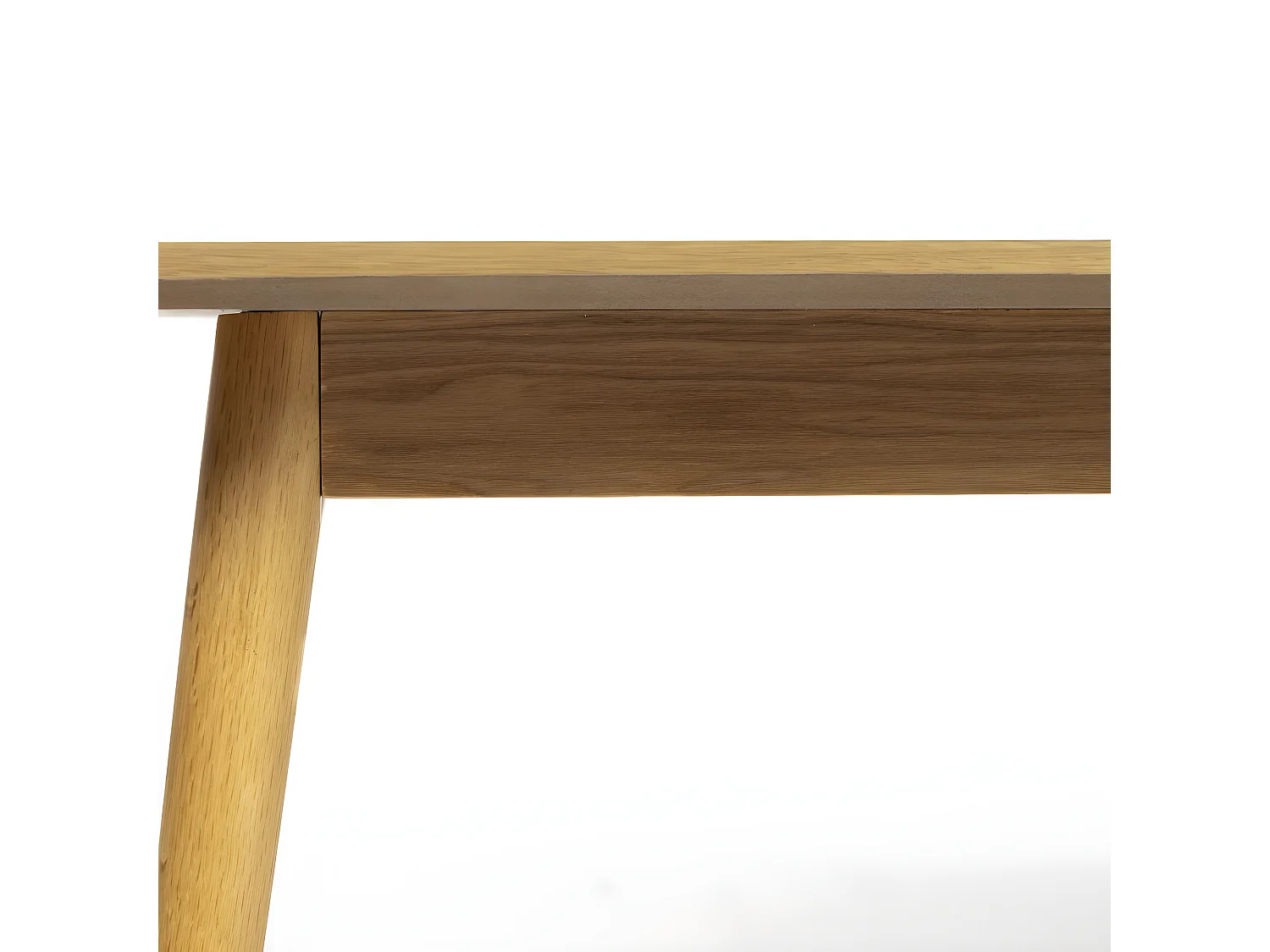 Fabio - Console en bois 120x40cm - Bois clair