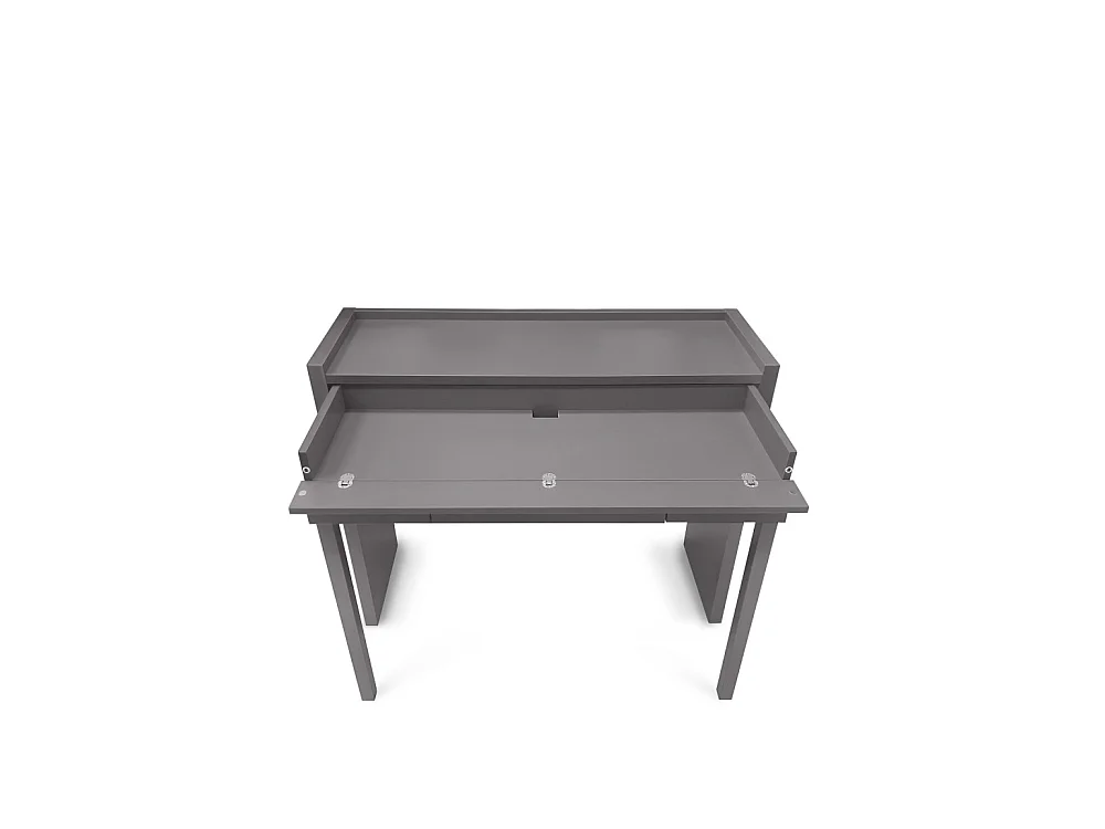 Mel - Console bureau extensible - Gris