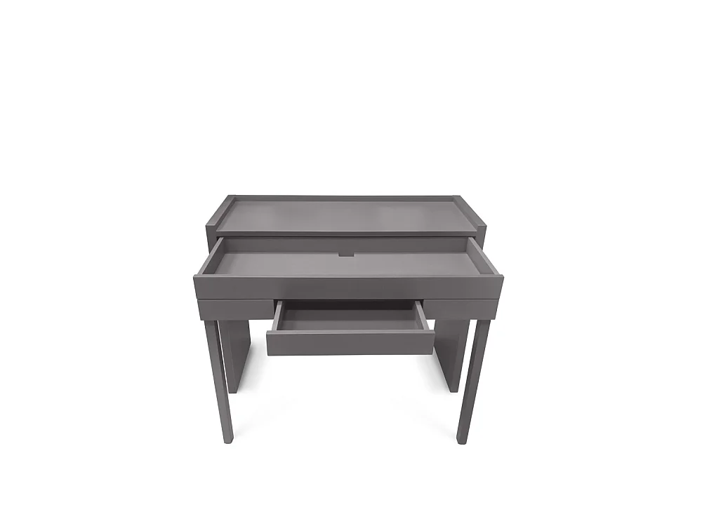 Mel - Console bureau extensible - Gris