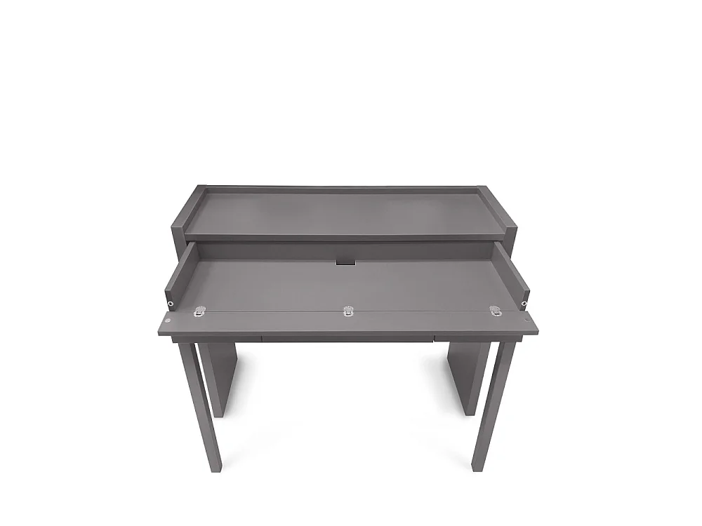 Mel - Console bureau extensible - Gris