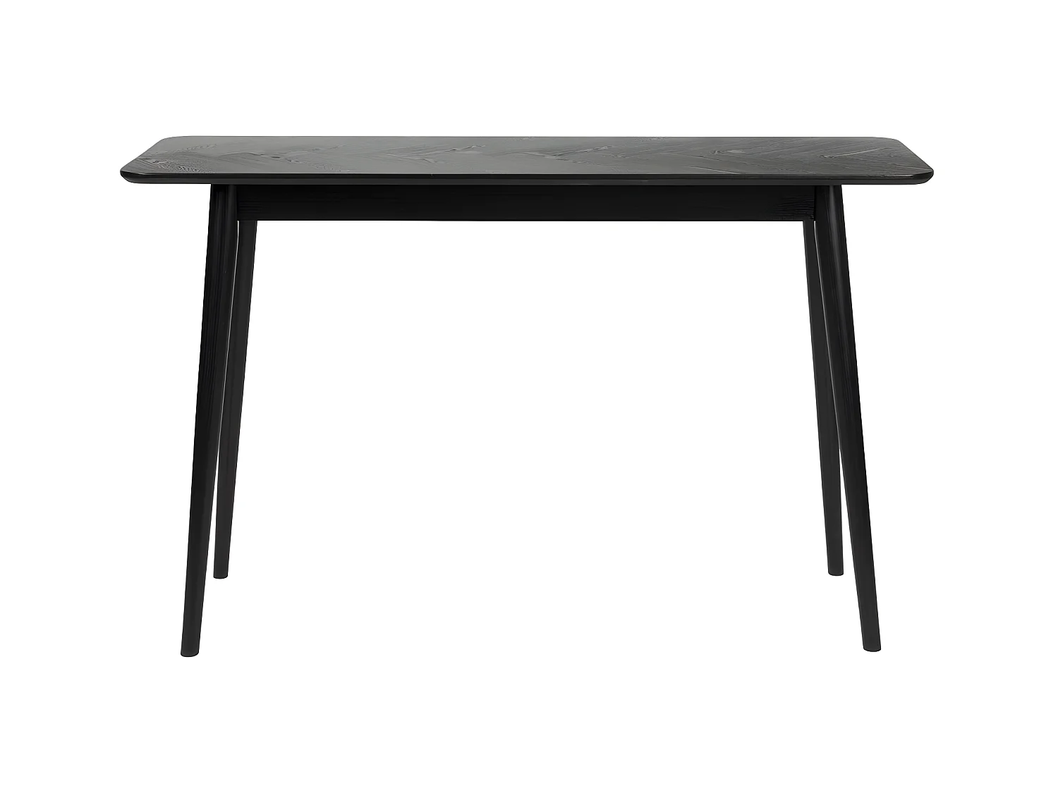 Fabio - Console en bois 120x40cm - Noir
