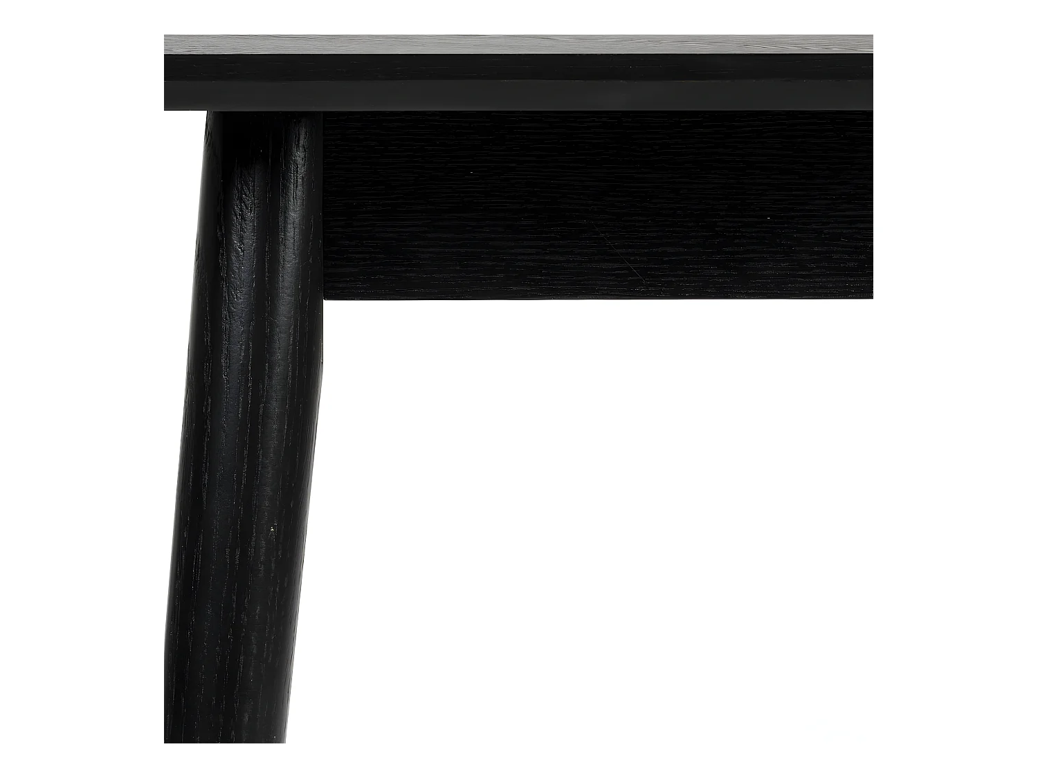 Fabio - Console en bois 120x40cm - Noir