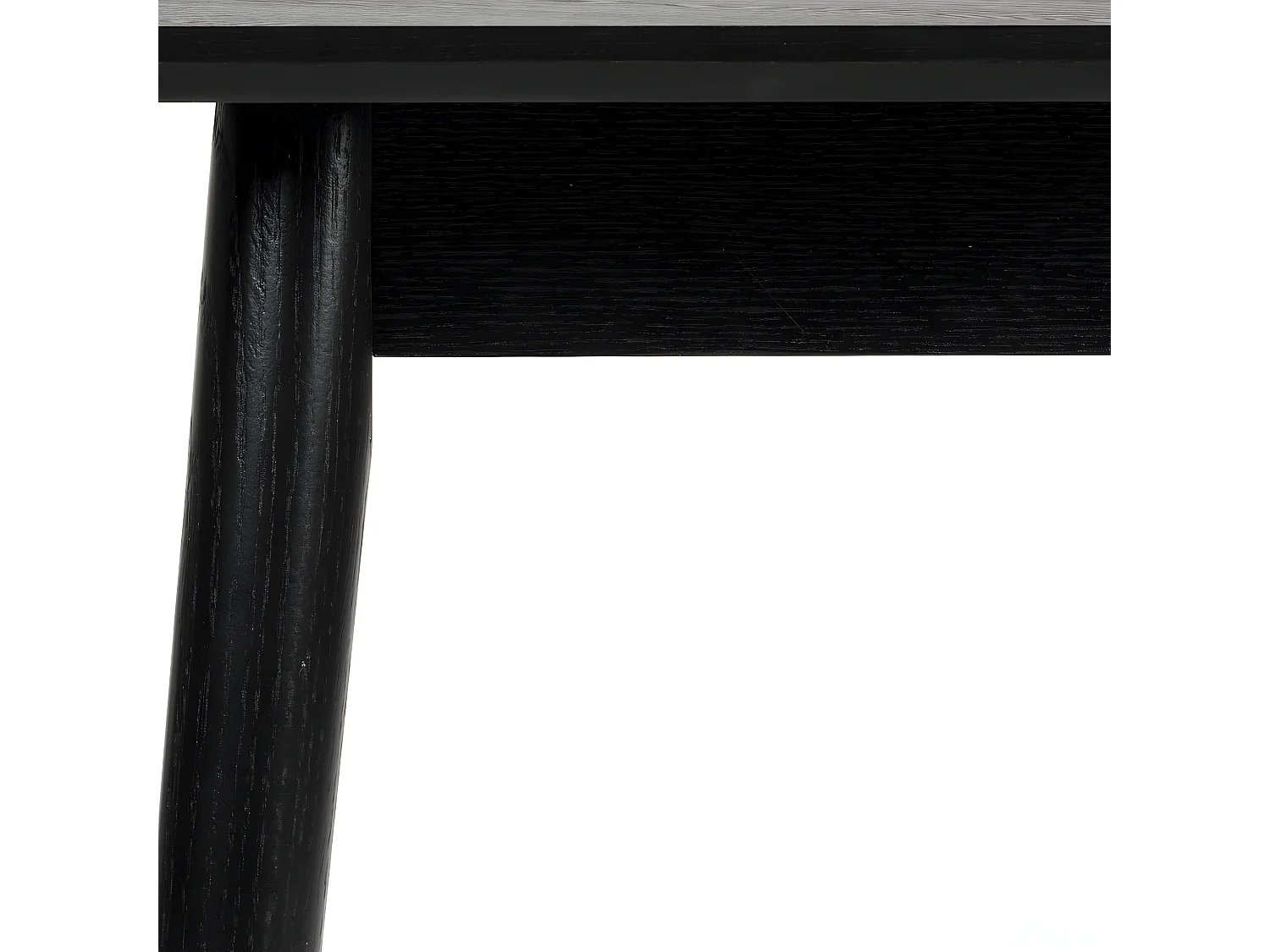 Fabio - Console en bois 120x40cm - Noir