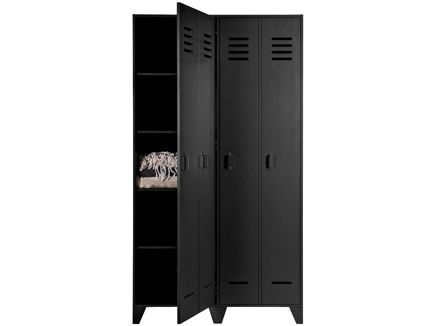 Armoire 2 portes en pin STIJN