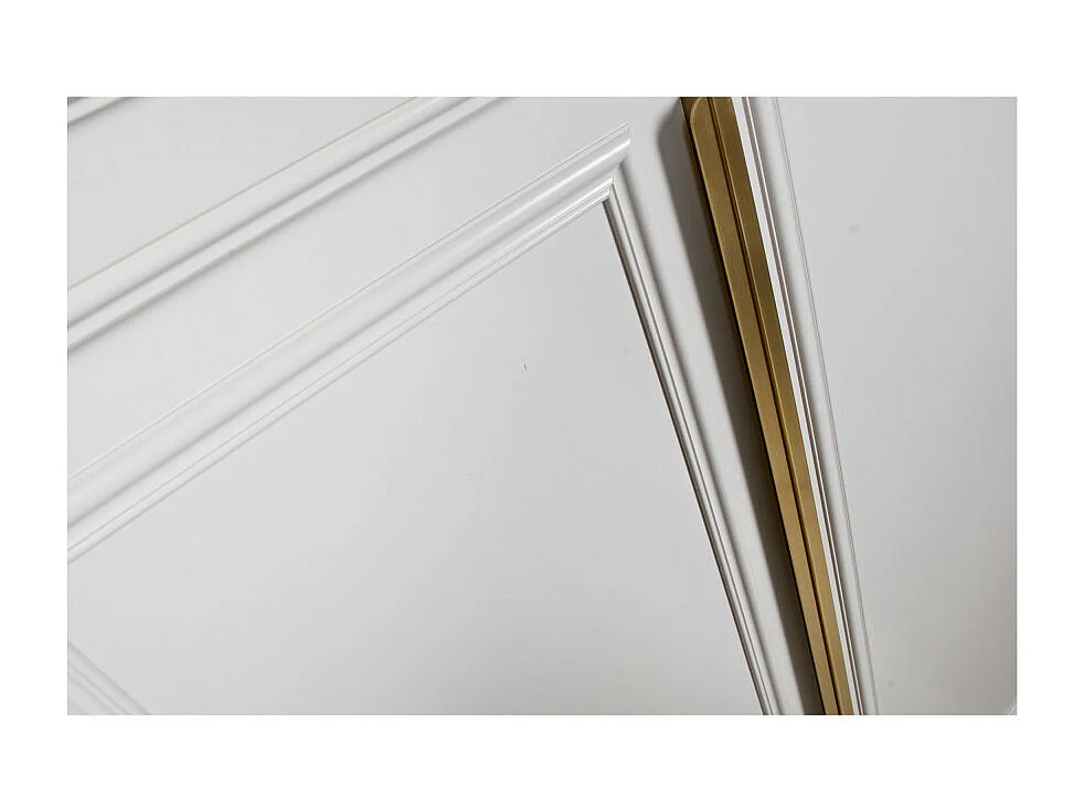 Organize - Armoire 4 portes en bois H215cm - Gris nuage