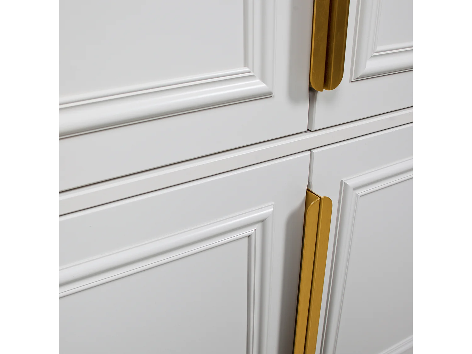 Organize - Armoire 2 portes en bois H215cm - Gris nuage