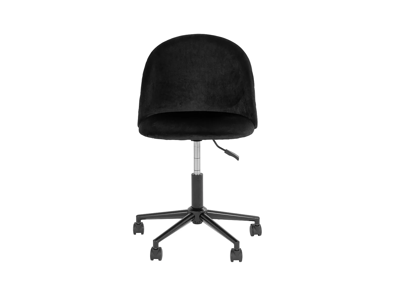 Geneve Bürostuhl Velour schwarz, schwarz.