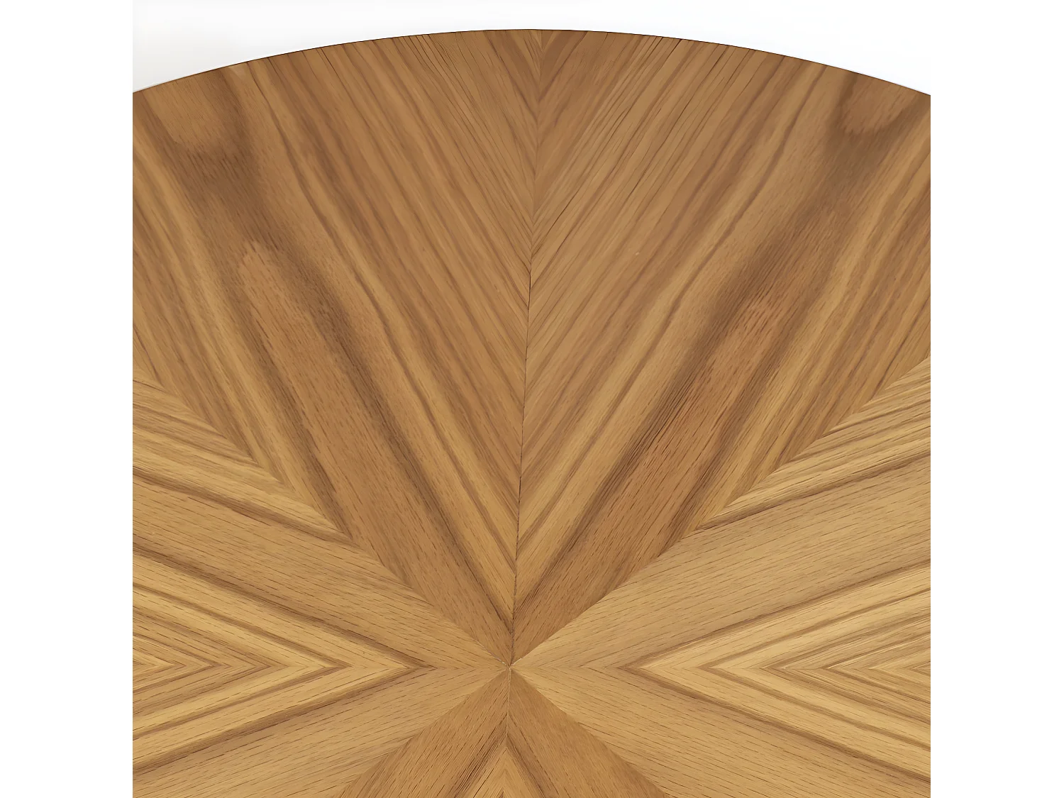 Fabio - Table basse d'appoint ronde en bois ø80cm - Bois clair