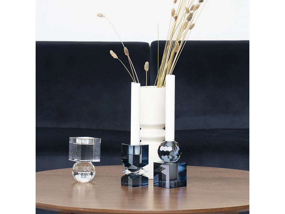 Hellerup - Table basse en bois ø75cm - Bois foncé