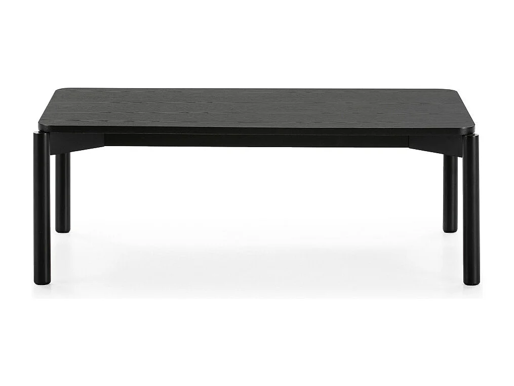 Tavolino basso nero 110x60 h40 cm