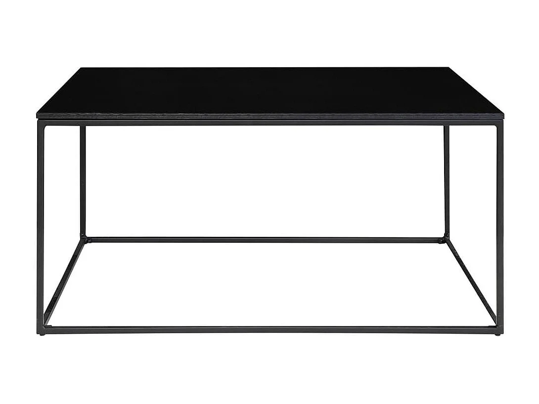 60 x 90 x 45 cm Mesa de café negro