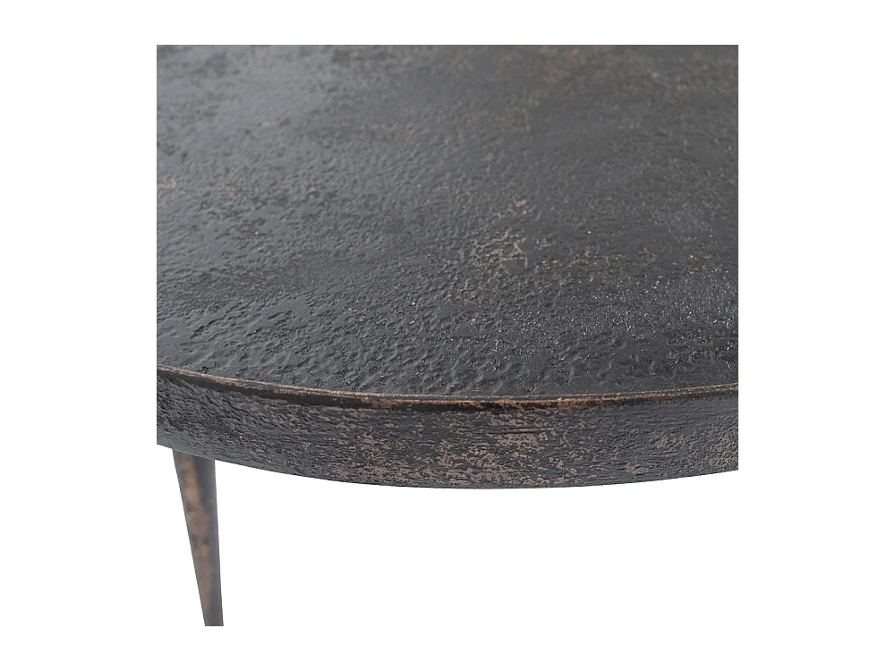 Bounds - Table basse ronde Ø58cm - Laiton