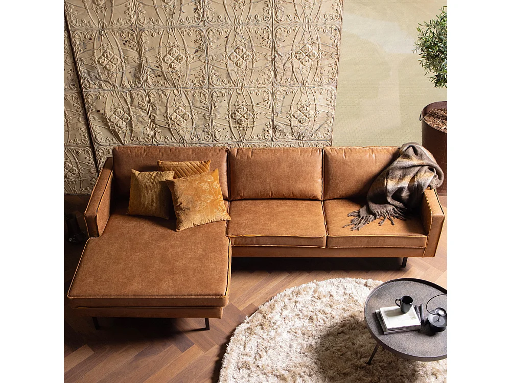 Bounds - Table basse ronde Ø58cm - Laiton