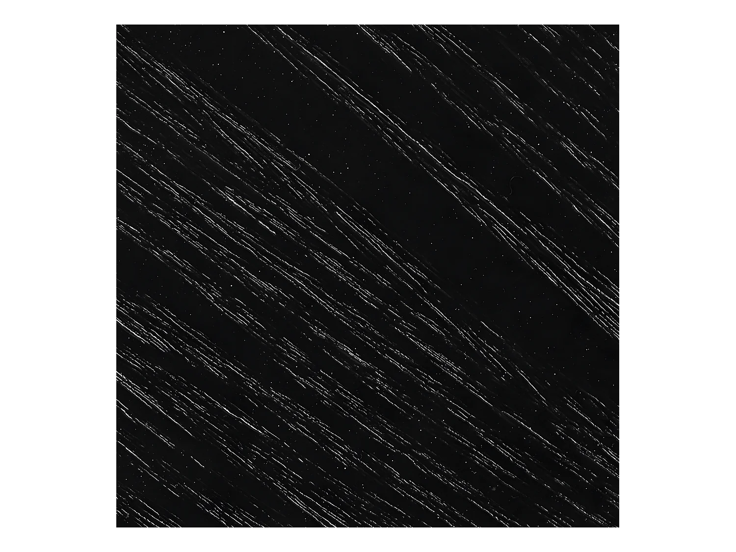 Makoto - Table basse ronde en bois et cannage ø80cm - Noir