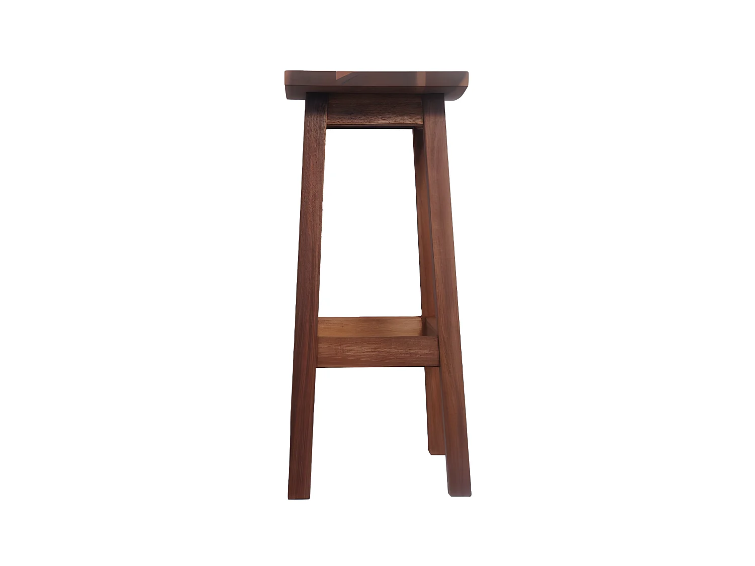 Hanotilo - Tabouret de bar en acacia H66cm - Bois